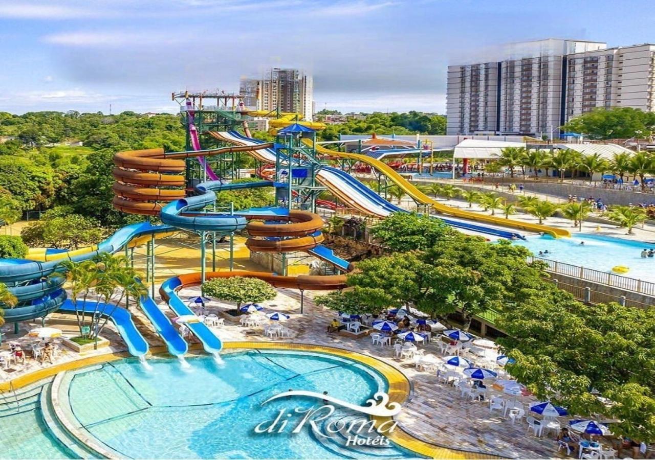 Villas Diroma Com Um Dia No Acqua Park, Splash E Slide Калдас-Новас Экстерьер фото